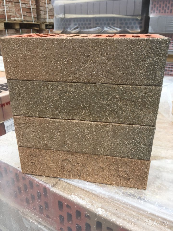 КИРПИЧ Stolz Магма ЛИЦЕВОЙ ФЛЕШ-ОБЖИГ "Сахара с песком", одинарный